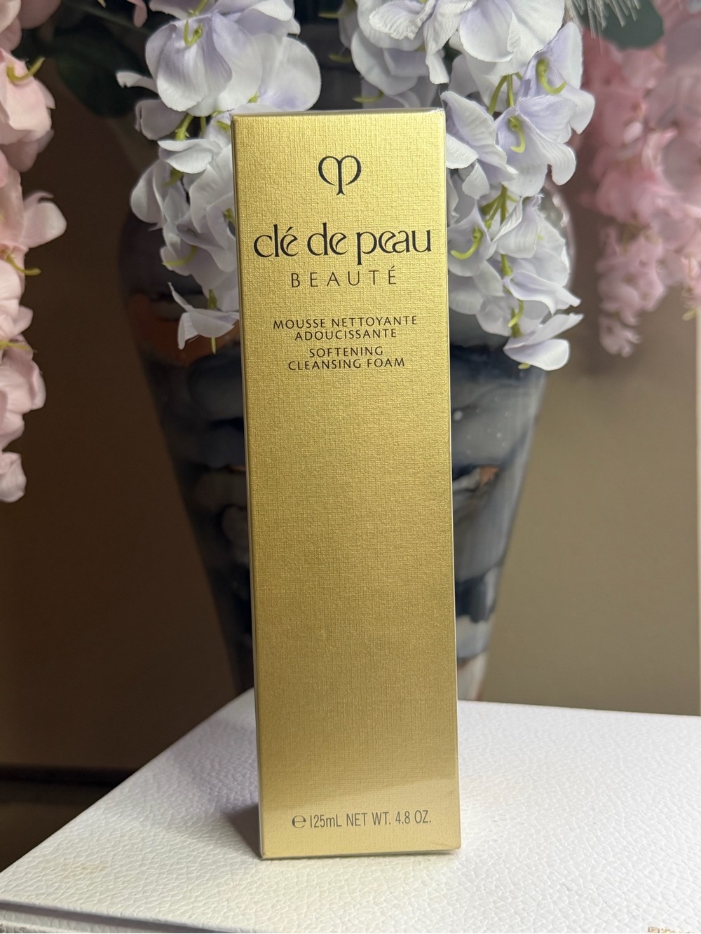 Cle De Peau-Softening Cleansing Foam –4.8 oz New Sealed